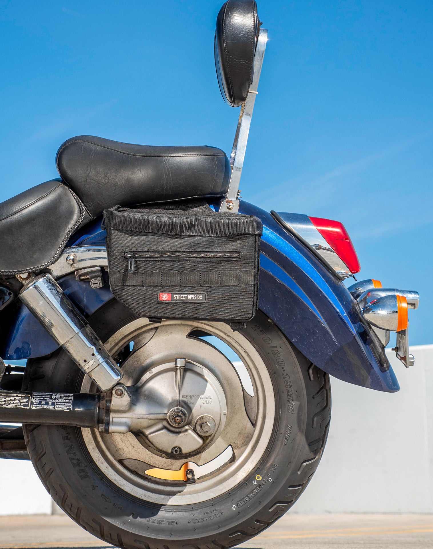 8L - Patriot Small Honda Shadow 1100 Sabre Throw Over Saddlebags v2