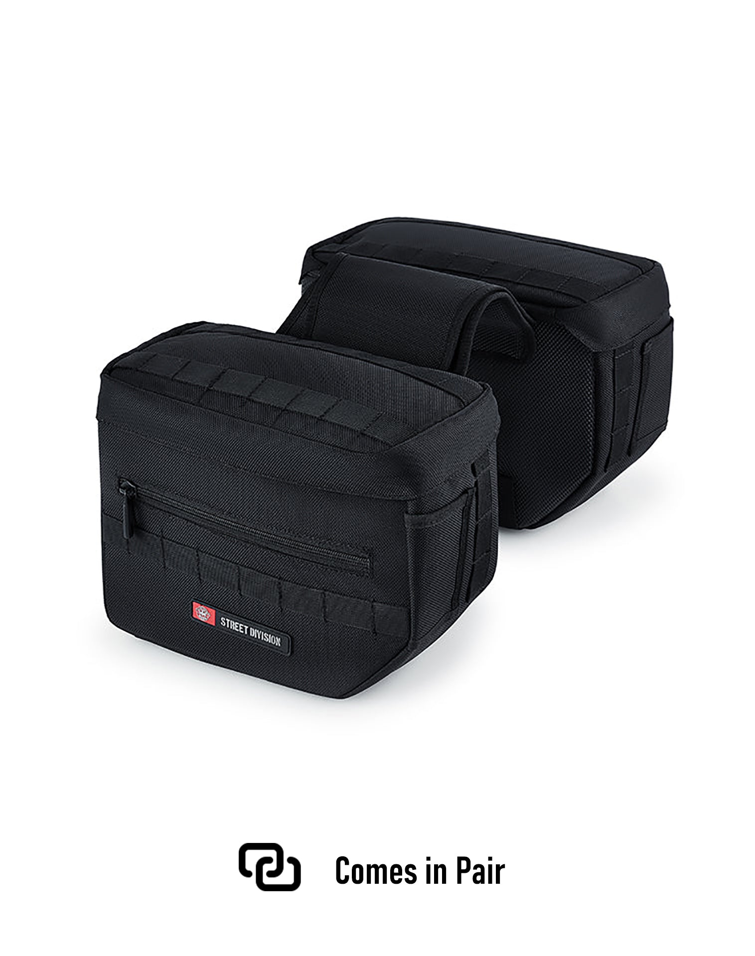 10L - Patriot Small Throw Over Saddlebags for Harley Softail Deadwood Comes in Pair