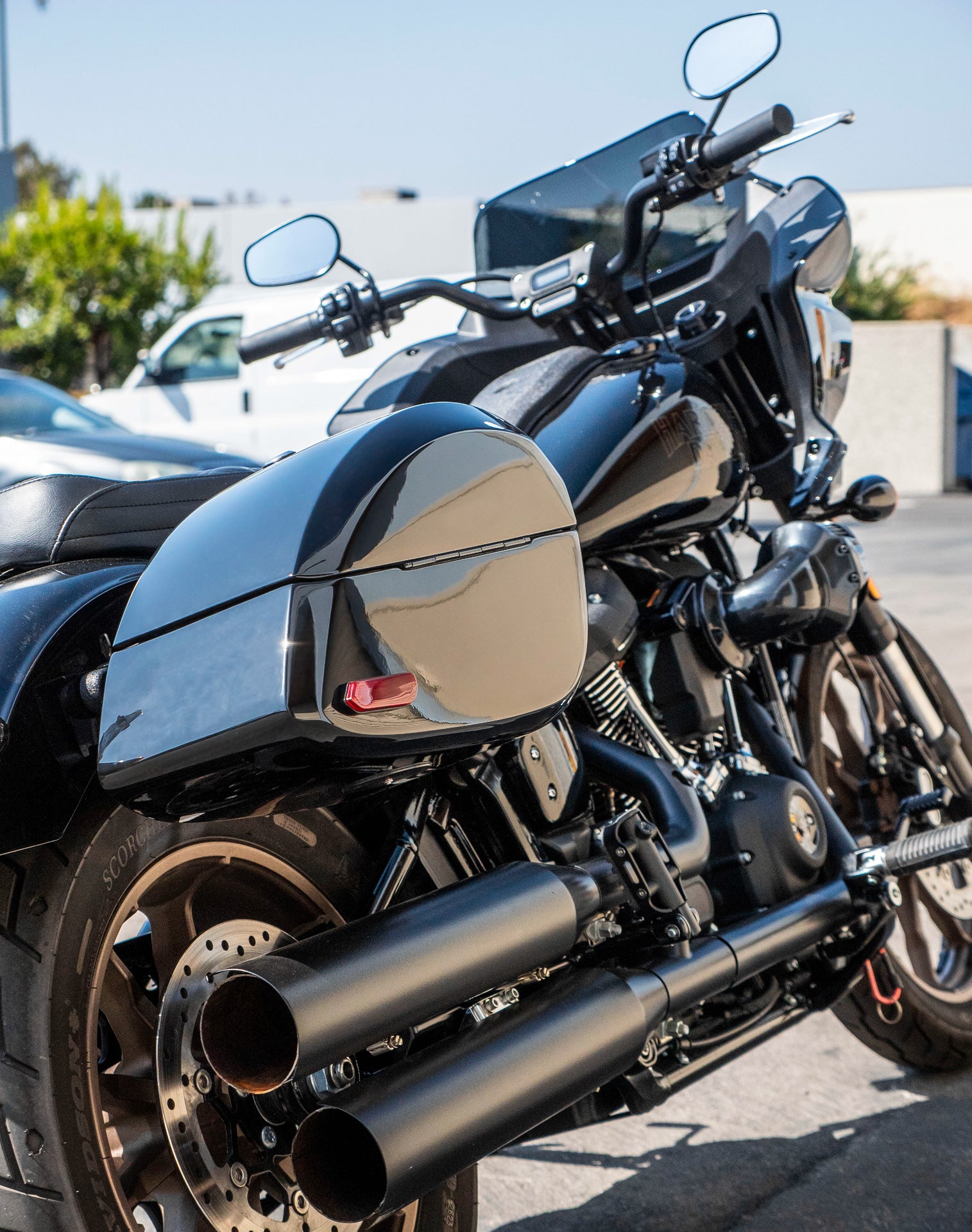 Viking Phantom Large Harley Softail Low Rider ST FXLRST Painted