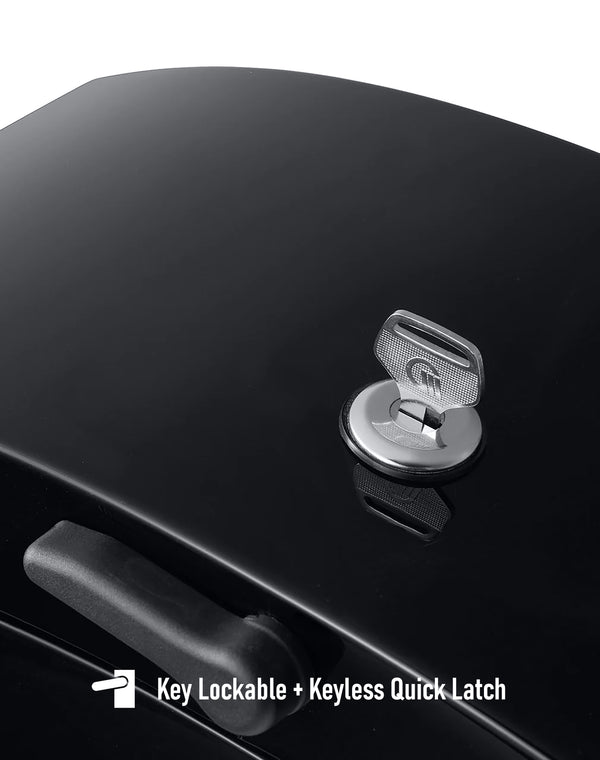 Viking 28L Phantom Large Victory Kingpin Painted Motorcycle Hard Bags