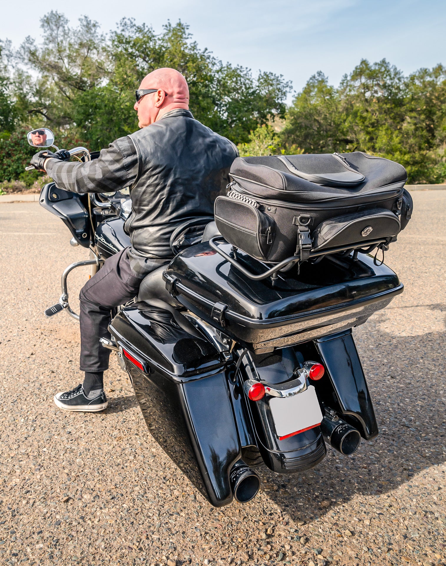 Viking 70L Premium XL Harley Road Glide Trunk - VikingBags