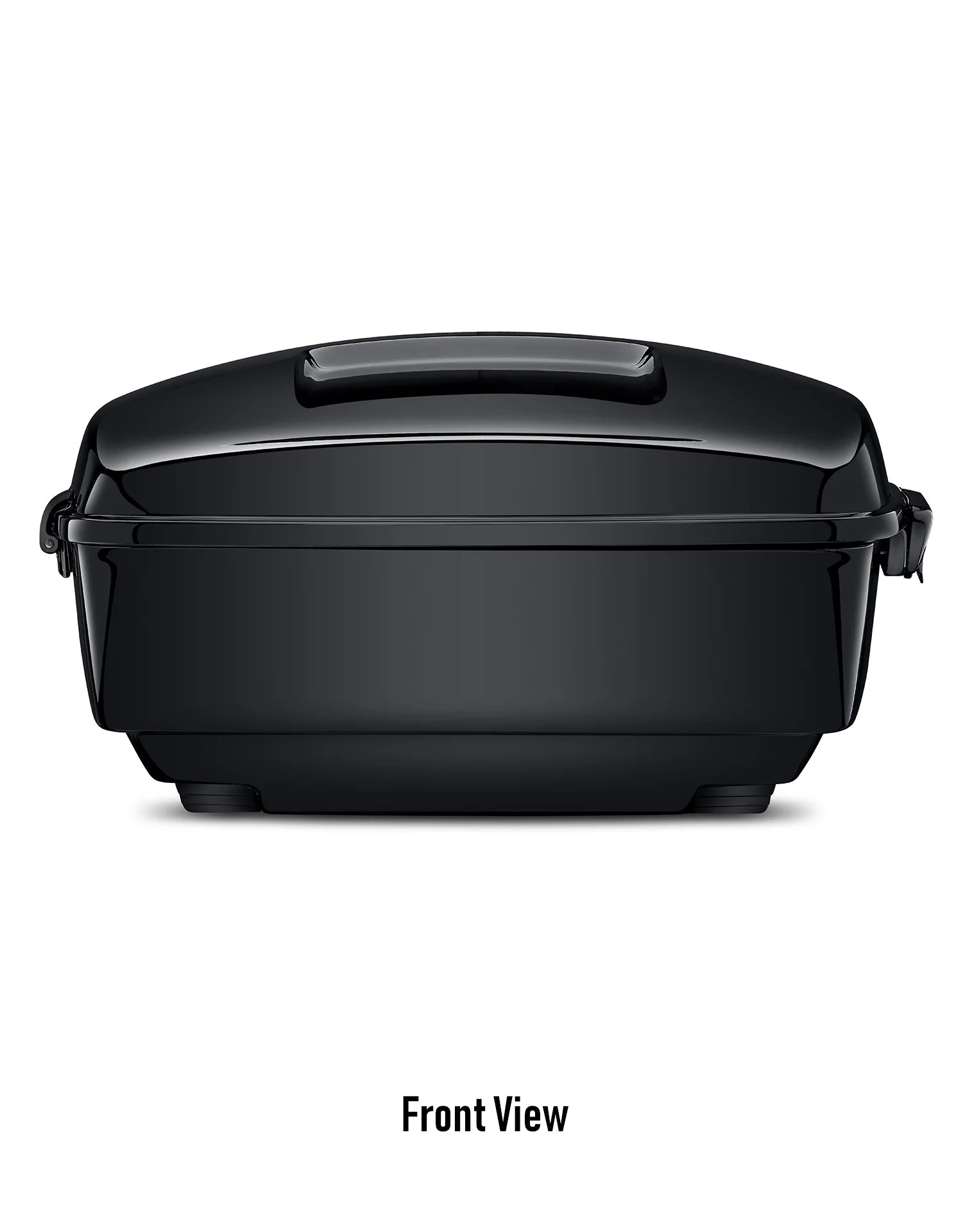 70L - Premium Extra Large Motorcycle Trunk for Harley Road Glide Front View