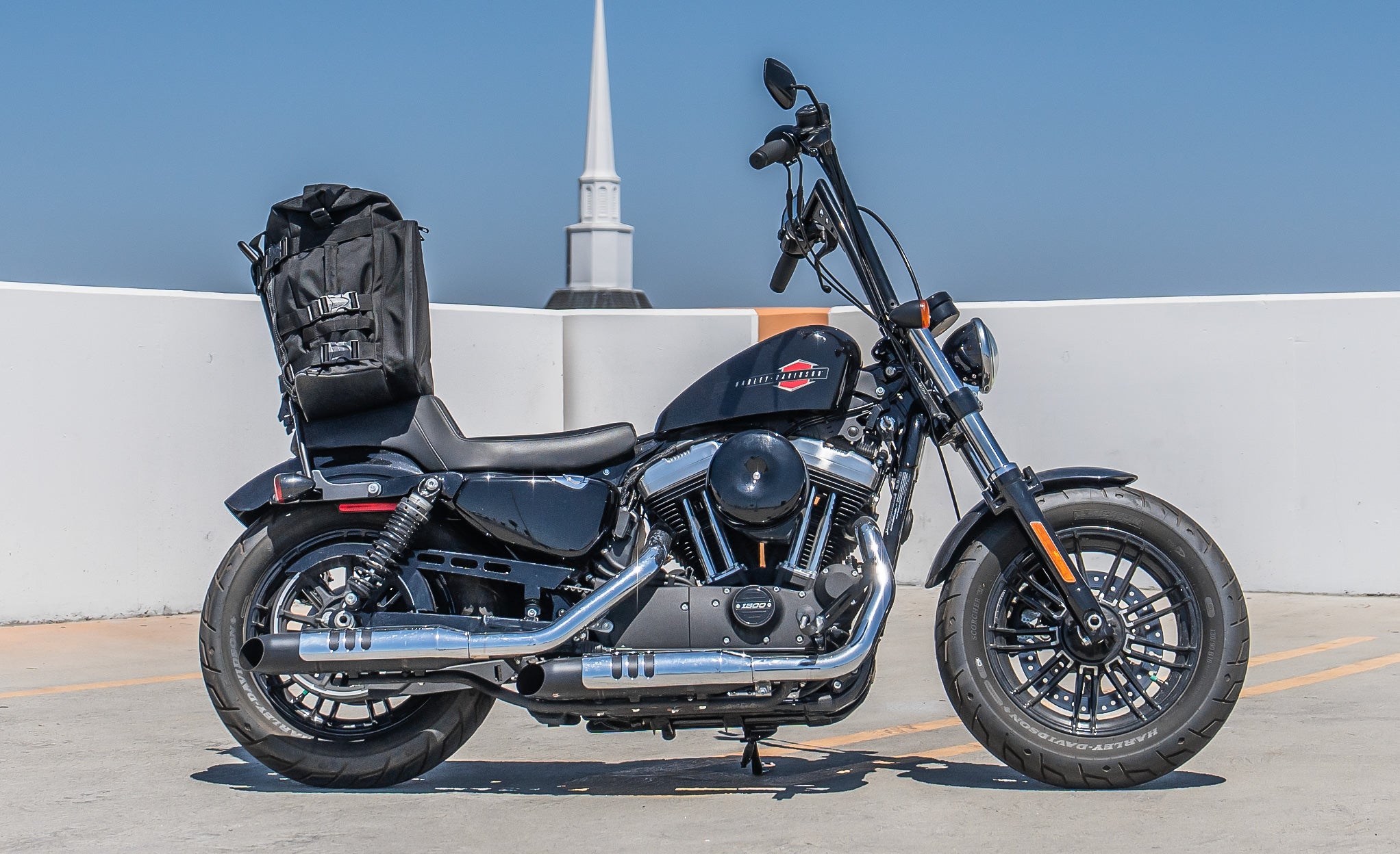 Viking Renegade Extra Large Harley Davidson Motorcycle Tail Bag
