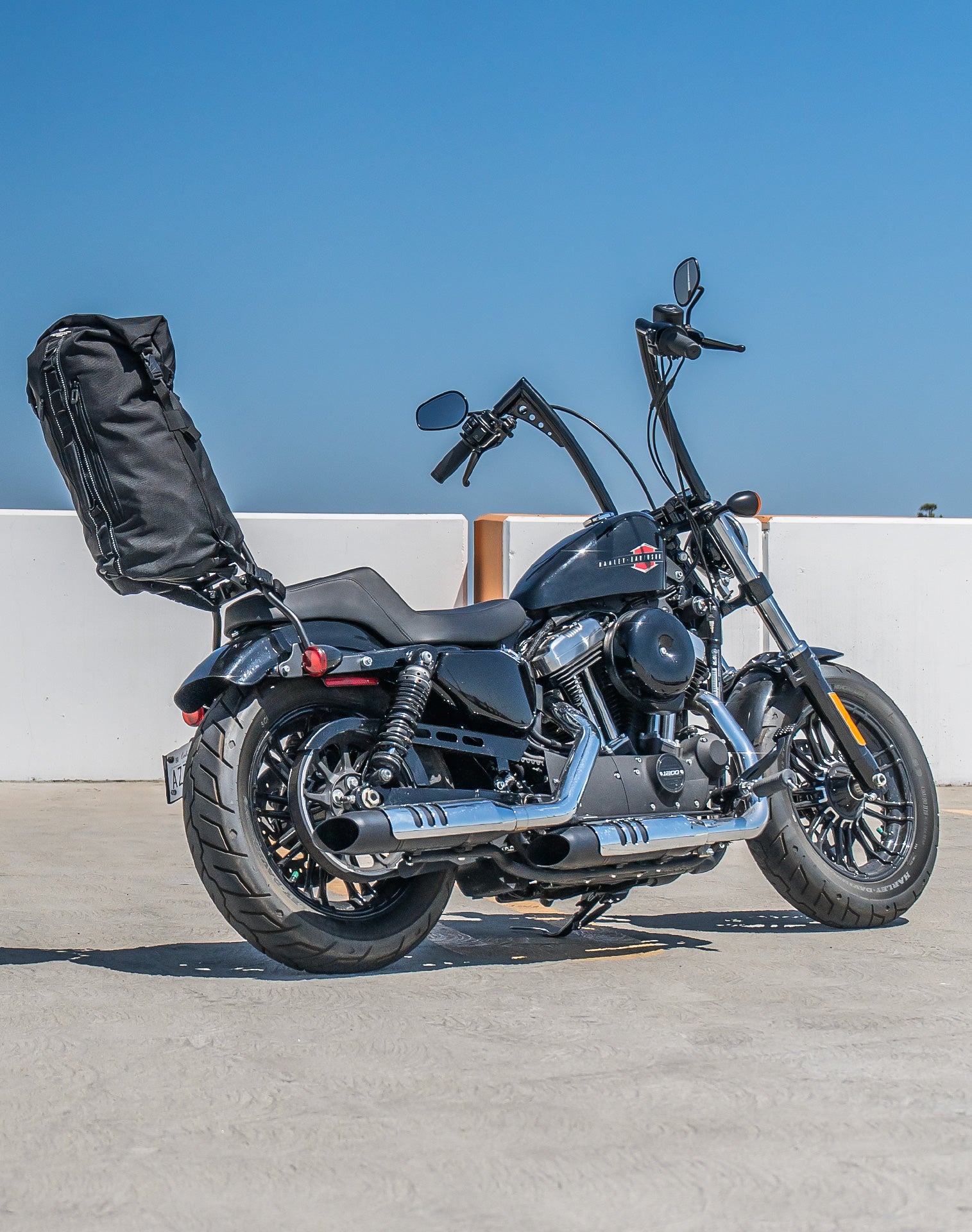 Viking Renegade Large Kawasaki Motorcycle Tail Bag - VikingBags