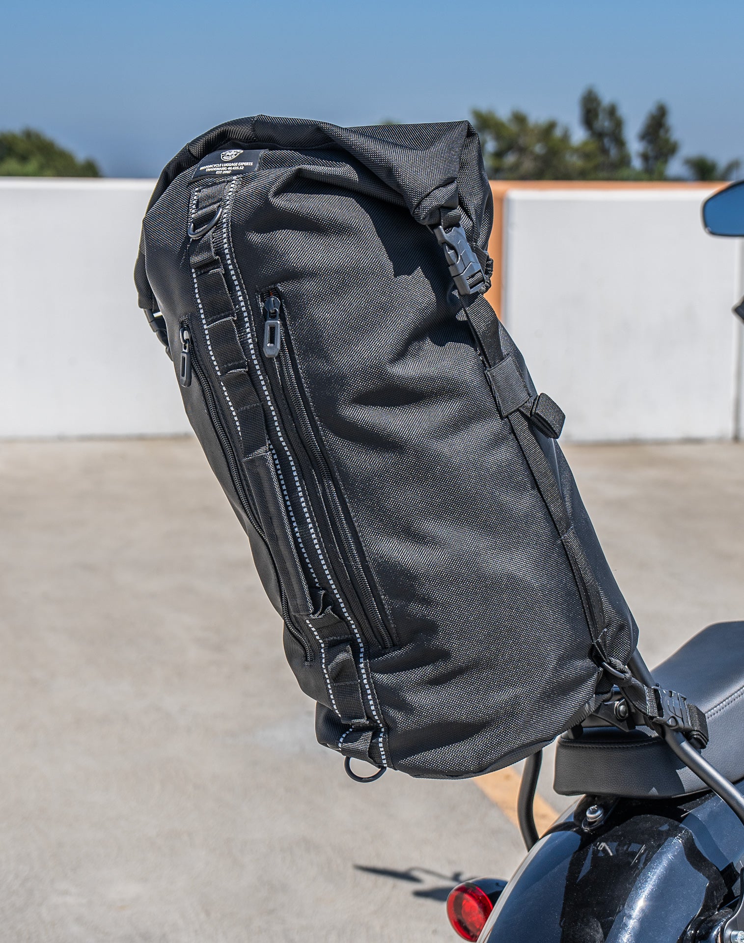 Viking Renegade Large Kawasaki Motorcycle Tail Bag - VikingBags