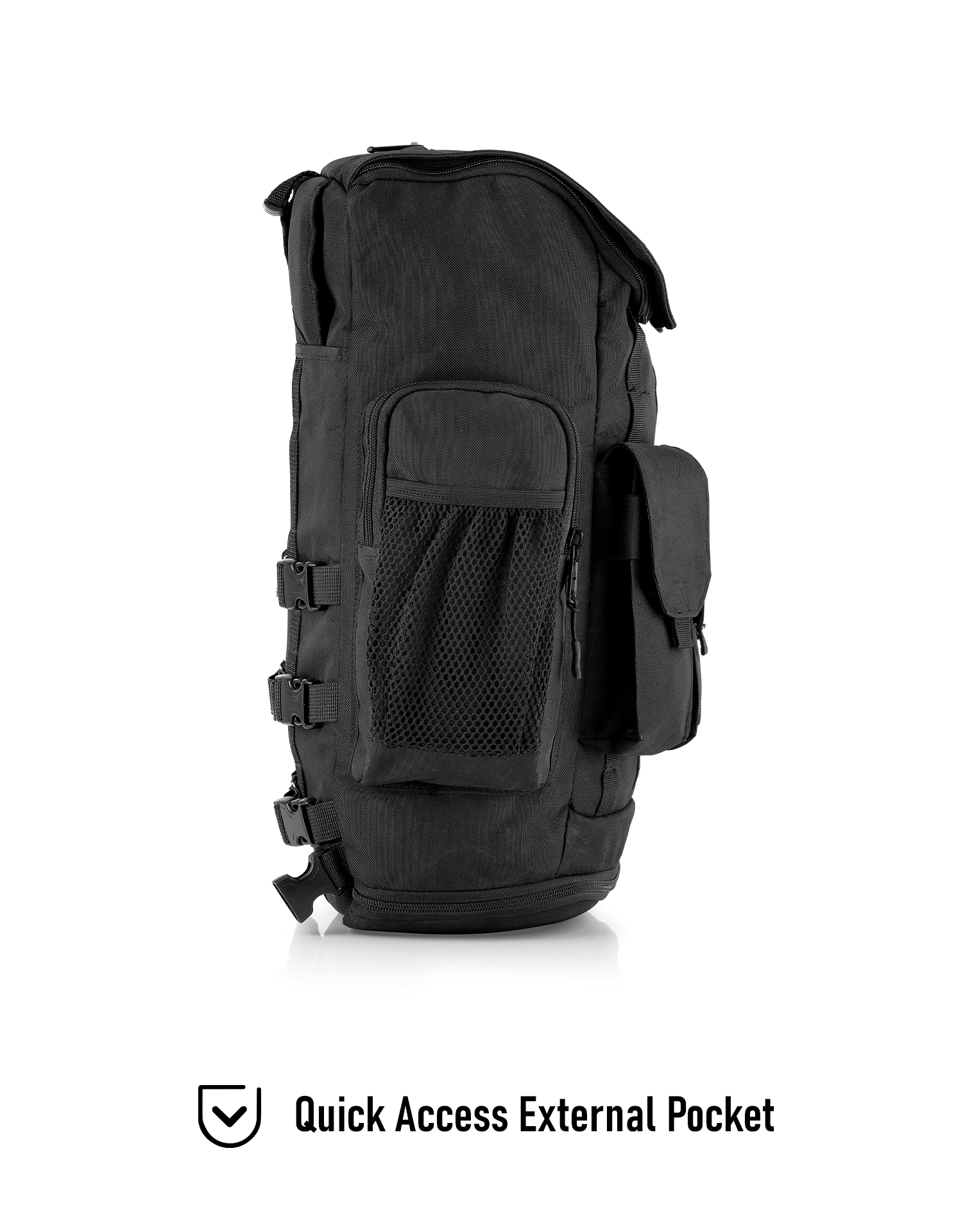 35L Trident XL Motorcycle Sissy Bar Backpack