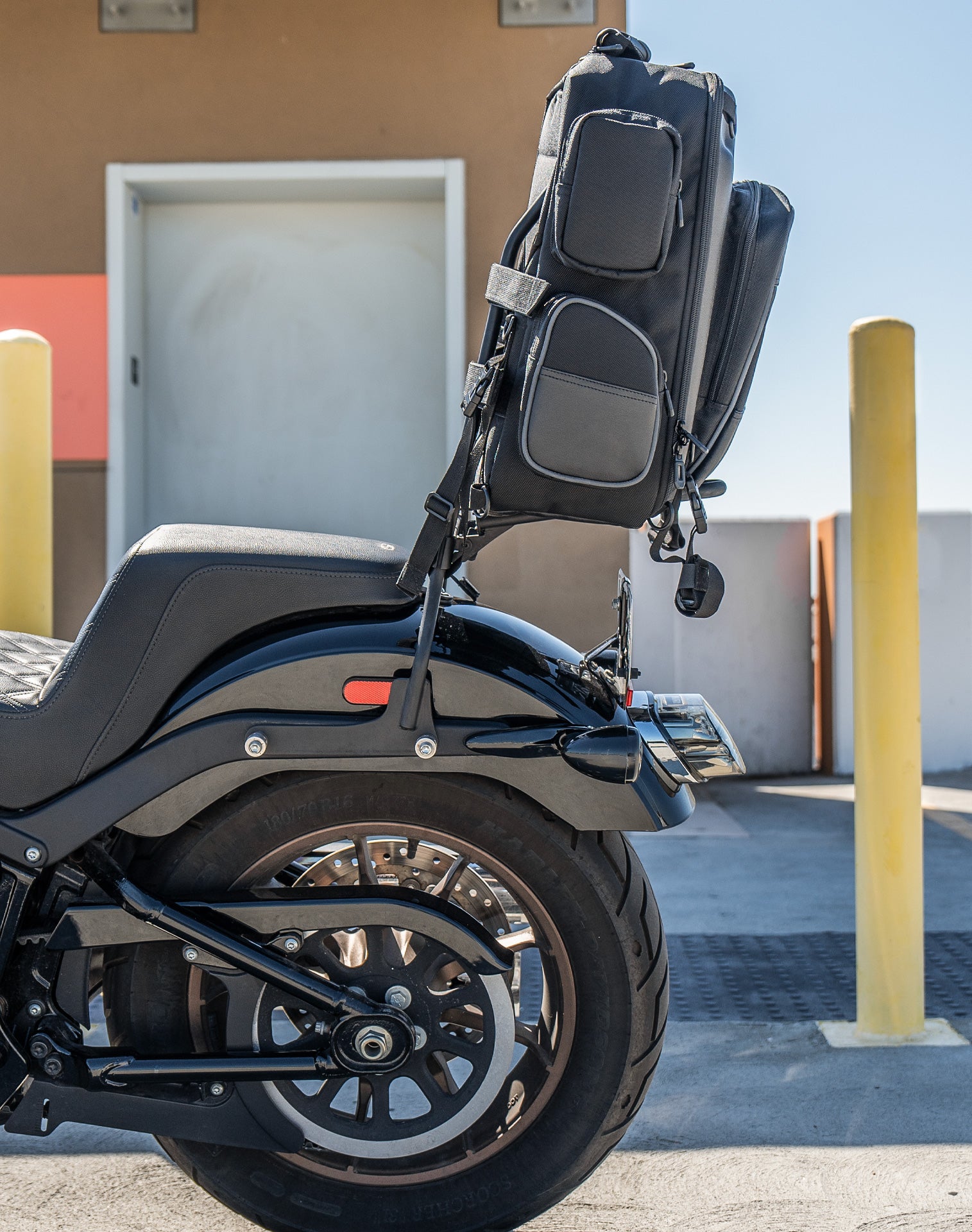 Viking 30L Voyage Large Indian Motorcycle Sissy Bar Backpack