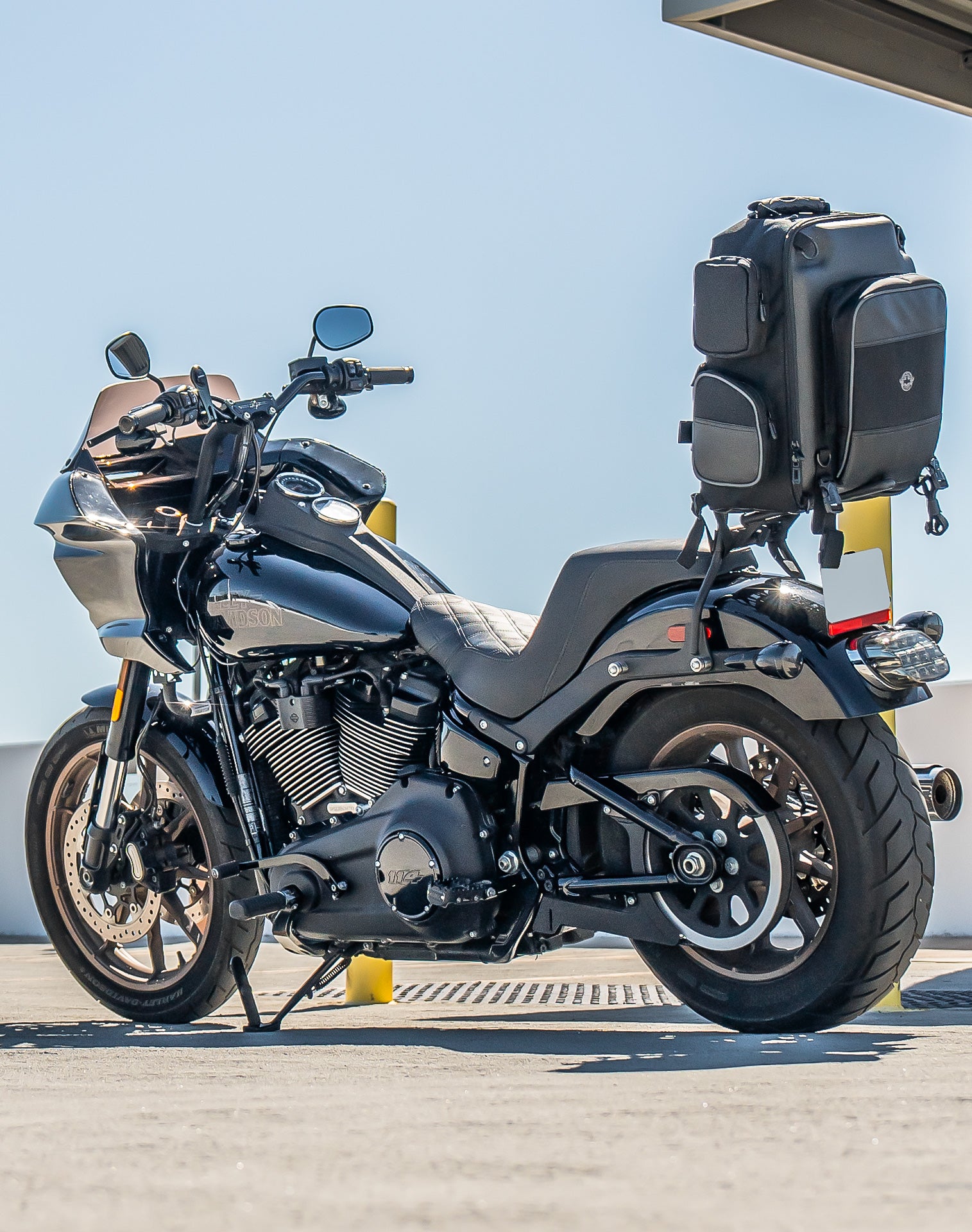 Viking 30L Voyage Large Kawasaki Motorcycle Tail Bag - VikingBags