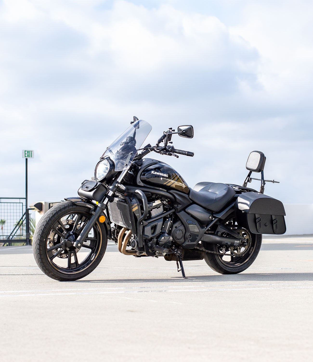 Kawasaki Vulcan S Motorcycle Saddlebags Viking Bags