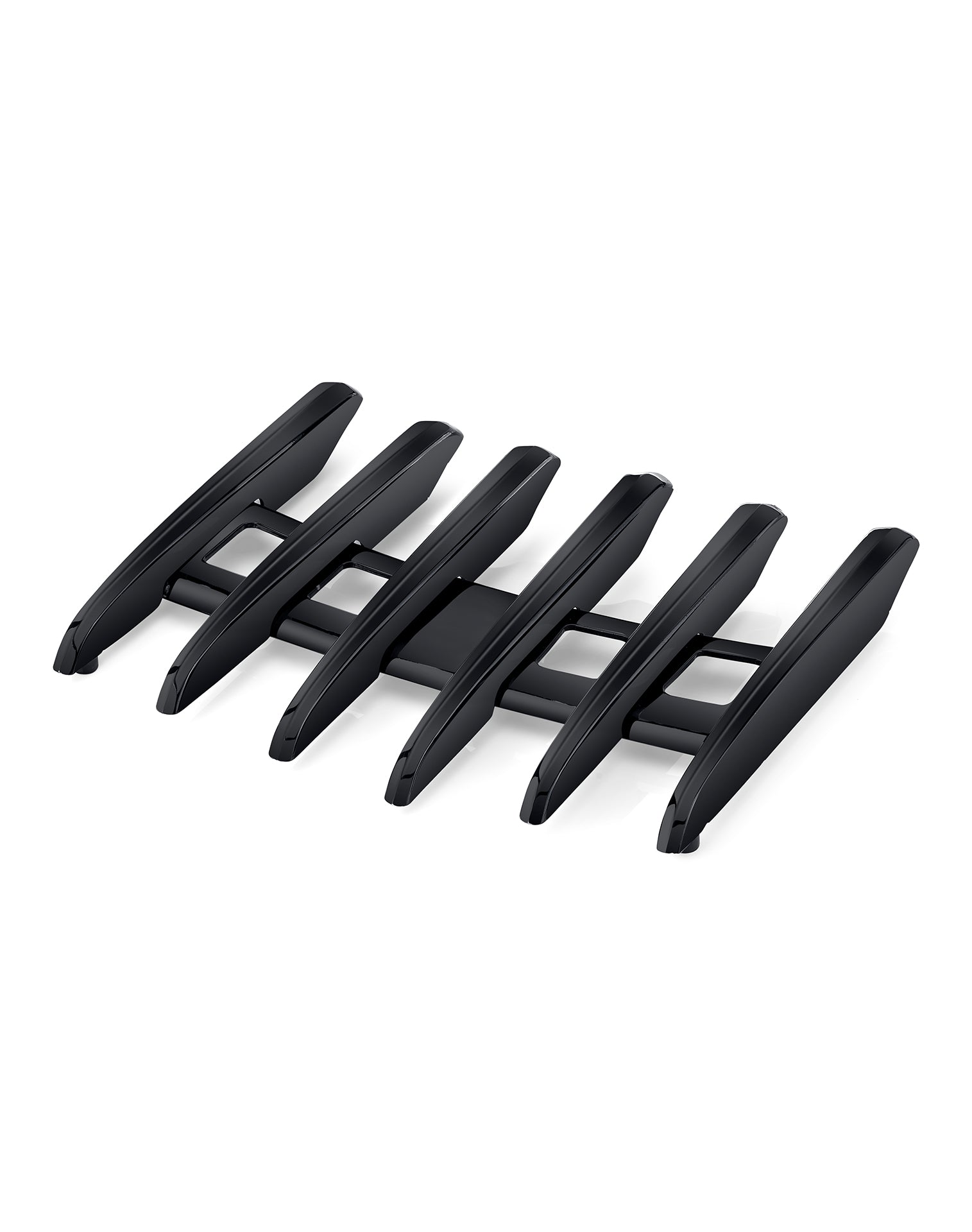Viking Blade Motorcycle Luggage Rack for Harley Road Glide Tour Pack Gloss Black Main view