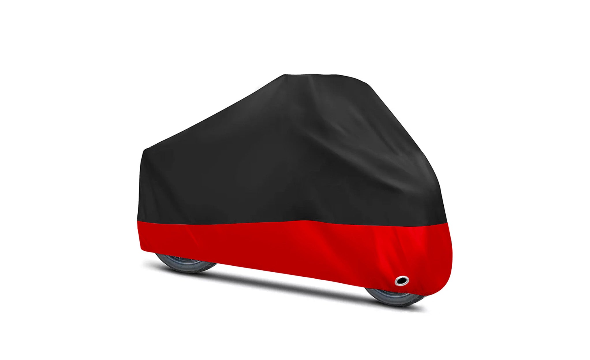 Weather Resistant/Waterproof Motorcycle Cover Bag on Bike View @expand