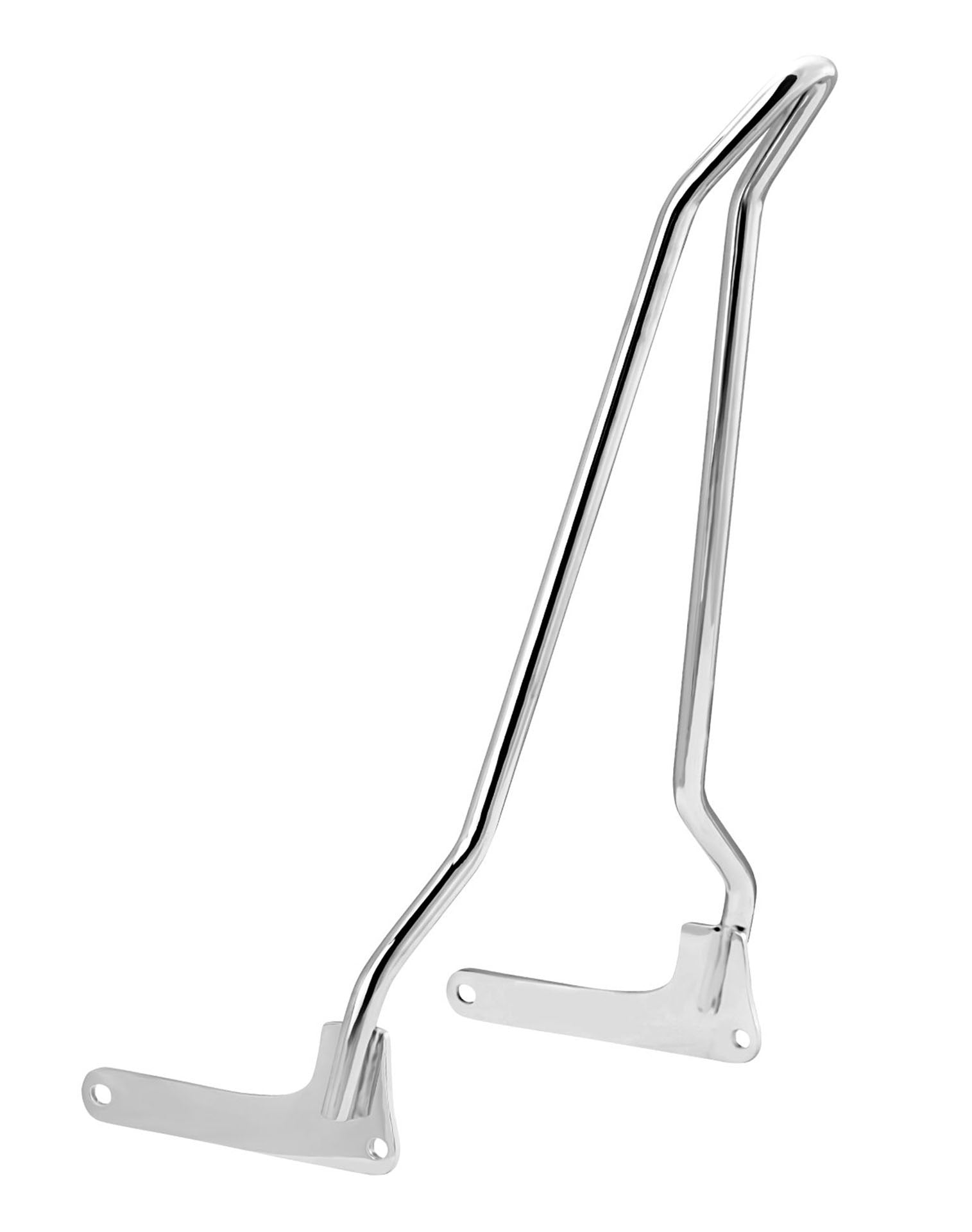 Iron Born Blade 25" Sissy Bar for Harley Softail Standard FXST Chrome Portrait View