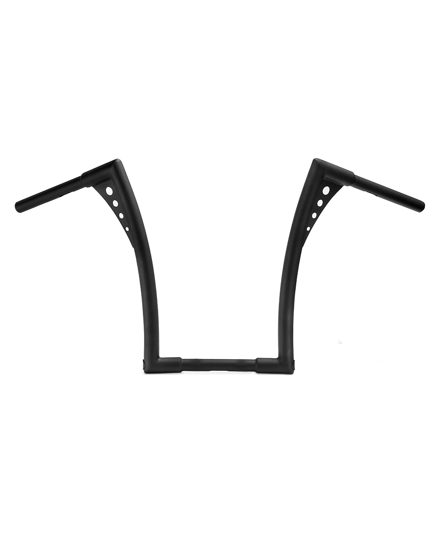 Viking Iron Born 12" Handlebar for Harley Dyna Low Rider FXDL Matte Black Portrait View