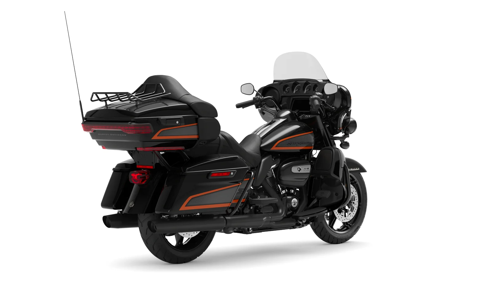 Viking Iron Born Premium 12 Handlebar Harley Ultra Limited FLHTK Matte Black @expand