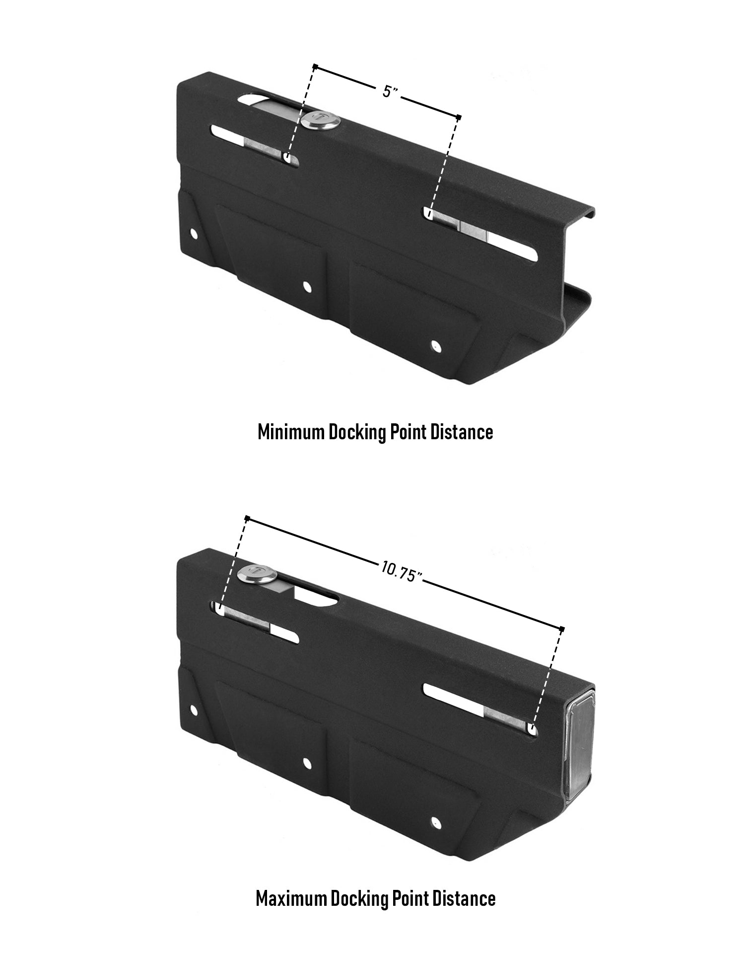 Viking Saddlebags Quick Disconnect System For Kawasaki Eliminator 125 VN125 Distance