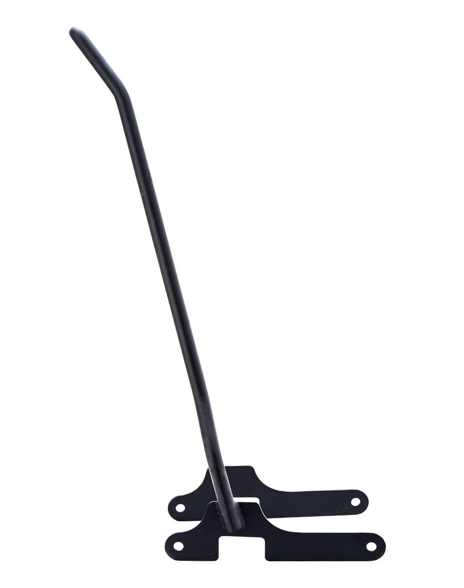 Iron Born Blade 25" Sissy Bar for Harley Sportster 1200 Low XL1200L Matte Black Side View