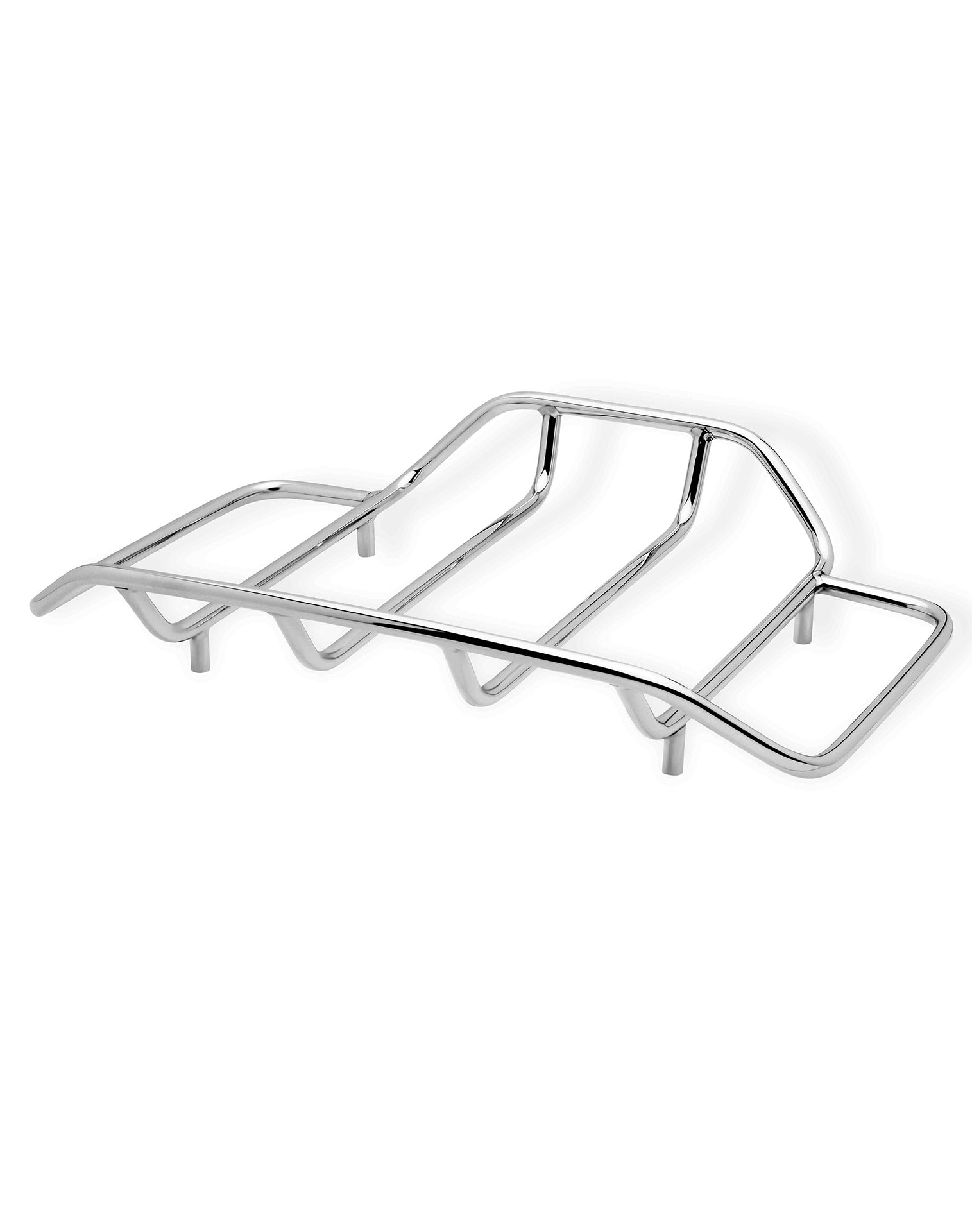 Viking Voyage Tour Pack Luggage Rack for Harley Road King Chrome Main view